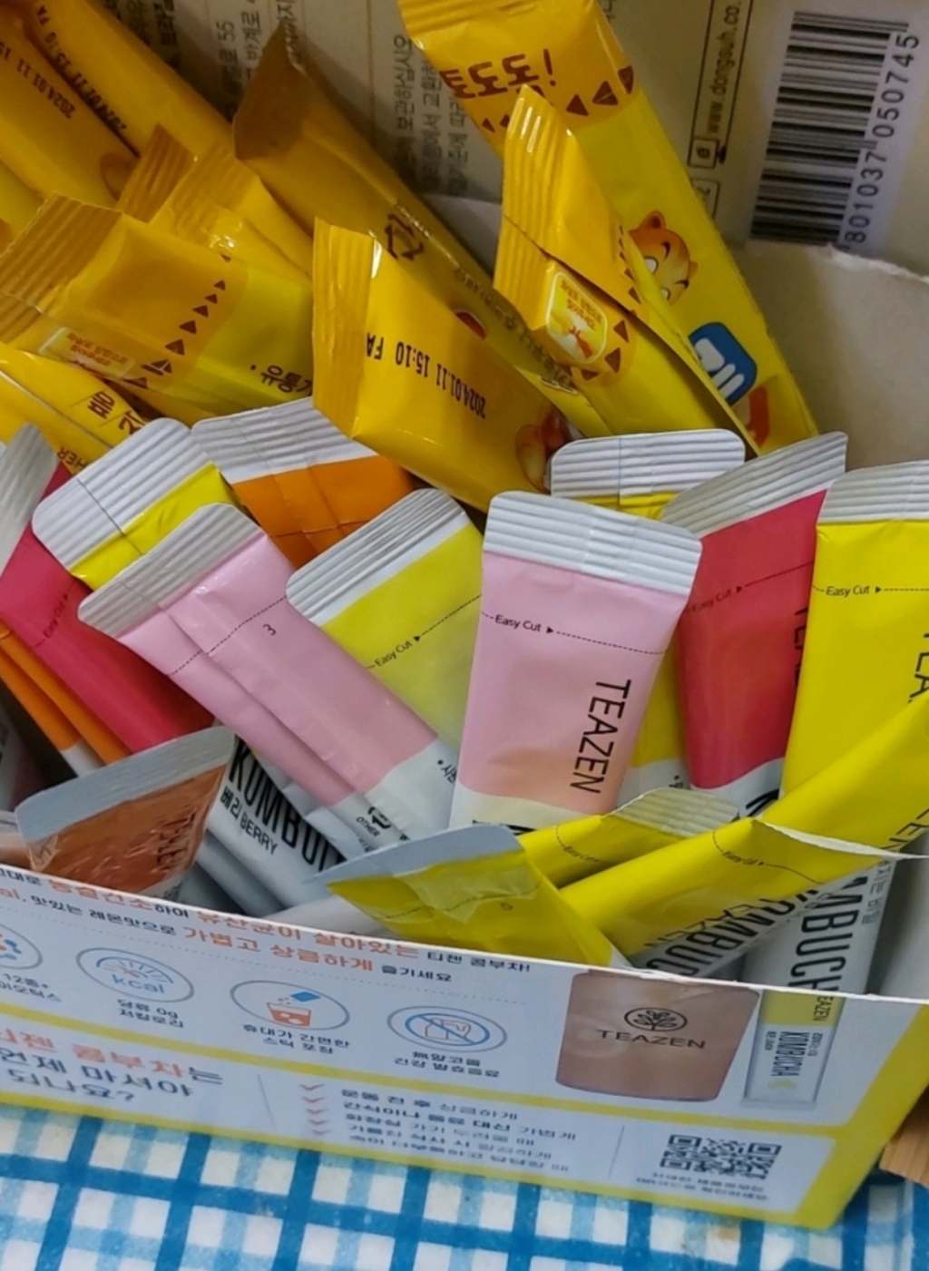티젠 콤부차 피치