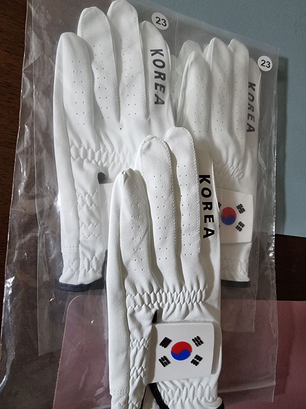 국가대표 태극기 골프장갑 최고급퀄리 세탁가능 터치가능 방수기능 남성
