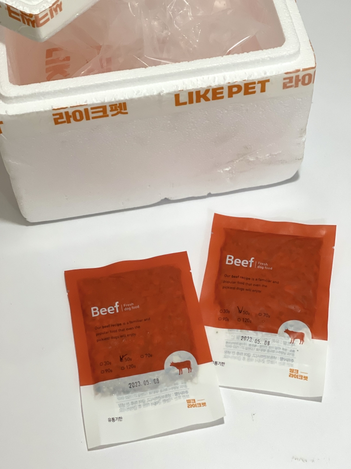 씽크라이크펫 강아지화식 자연식 사료