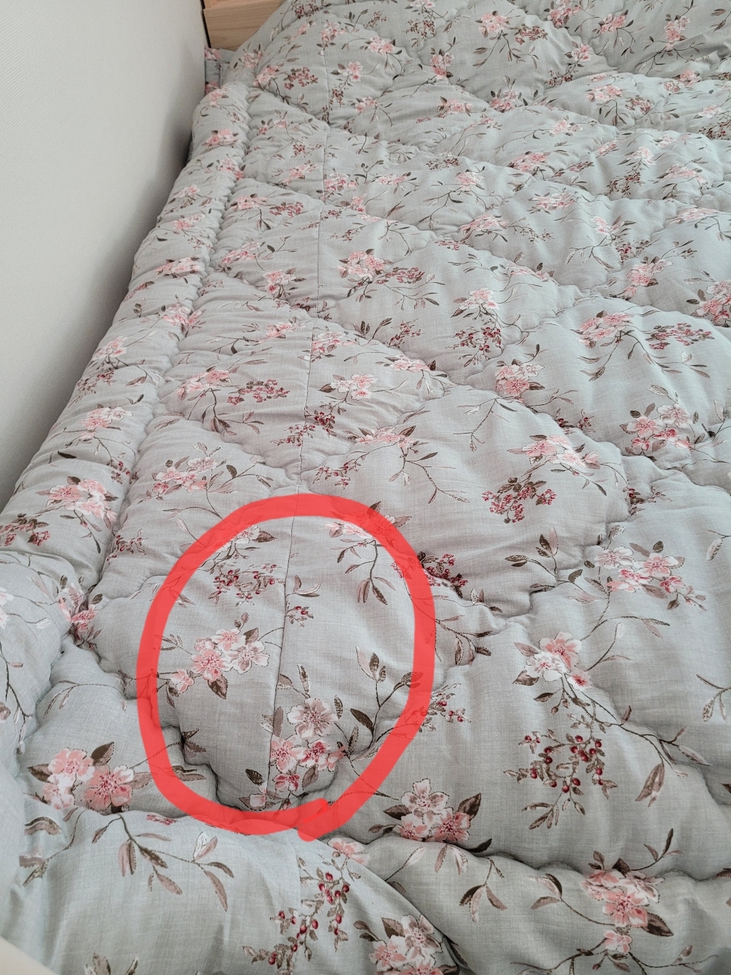 사계절 라일라 플라워 차렵이불