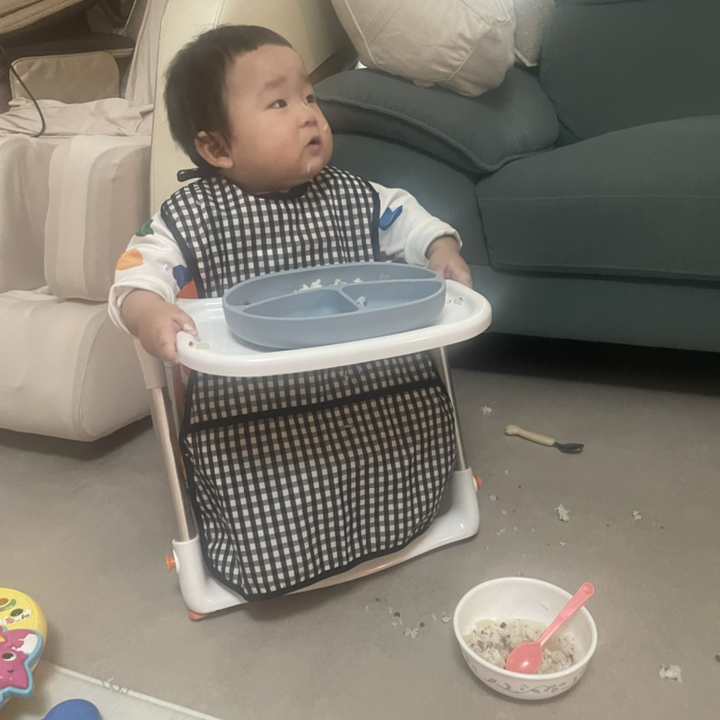 플리에 방수 전신턱받이