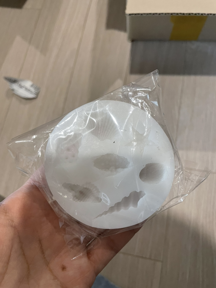 수제몰드 - 불가사리 조개 실리콘몰드