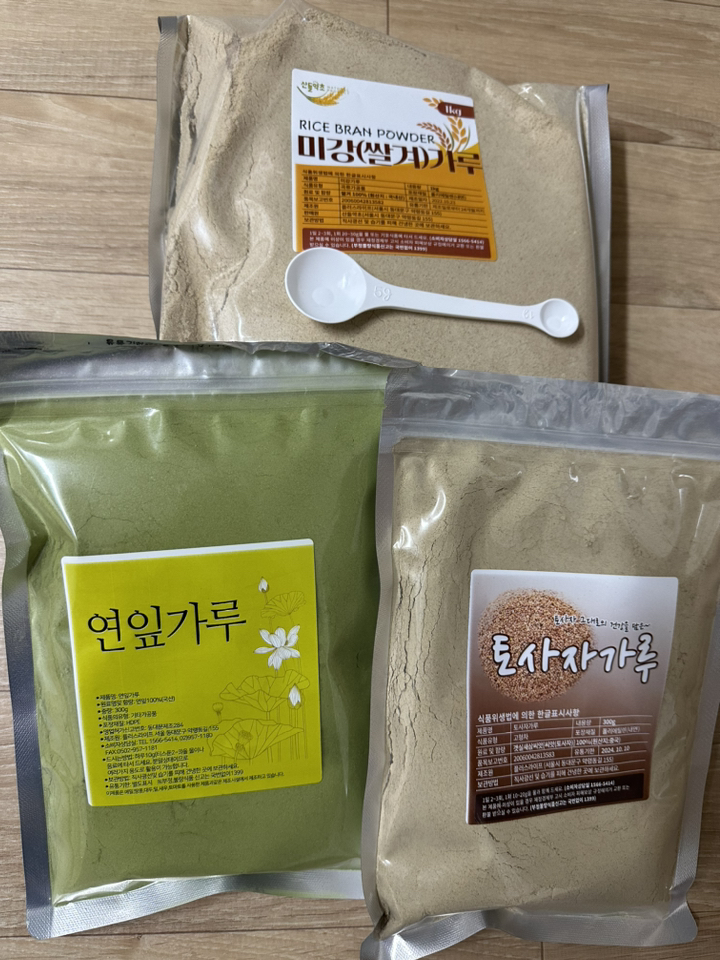 돌고래 연잎가루 미강가루토사자가루