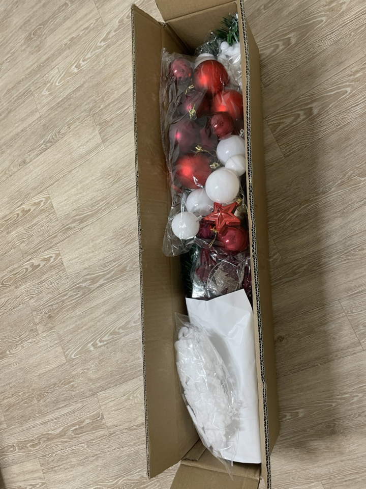 아웃팅 크리스마스트리 전구 장식 풀세트