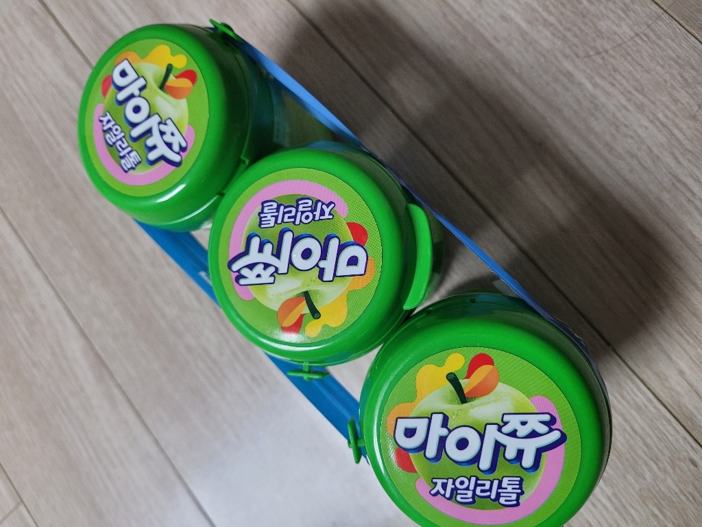 크라운 마이쮸 사과 자일리톨