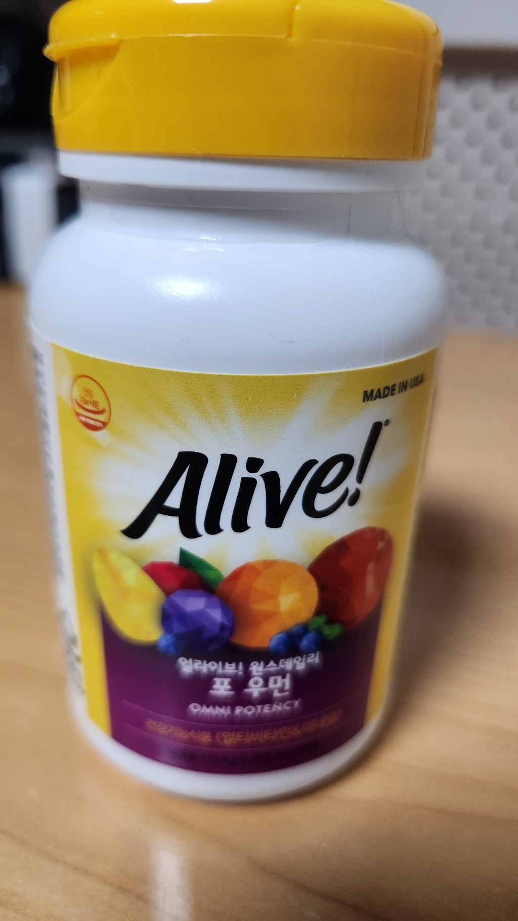얼라이브 원스데일리 포우먼 멀티비타민 80정