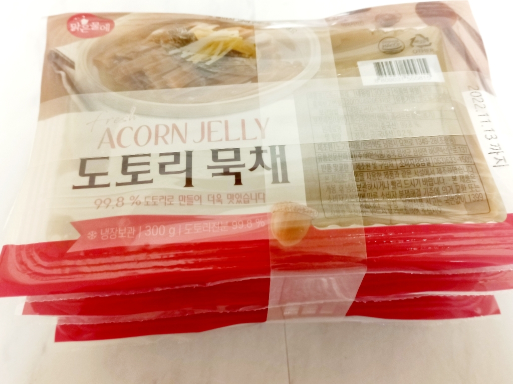 맑은물에 도토리묵채