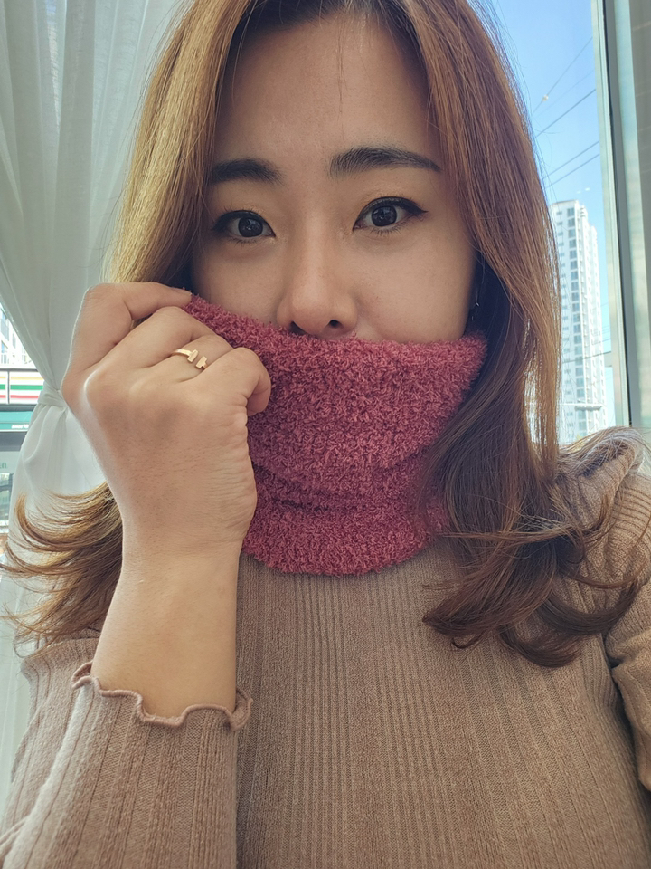 디어스킨 남녀공용 목토시 겨울 넥워머