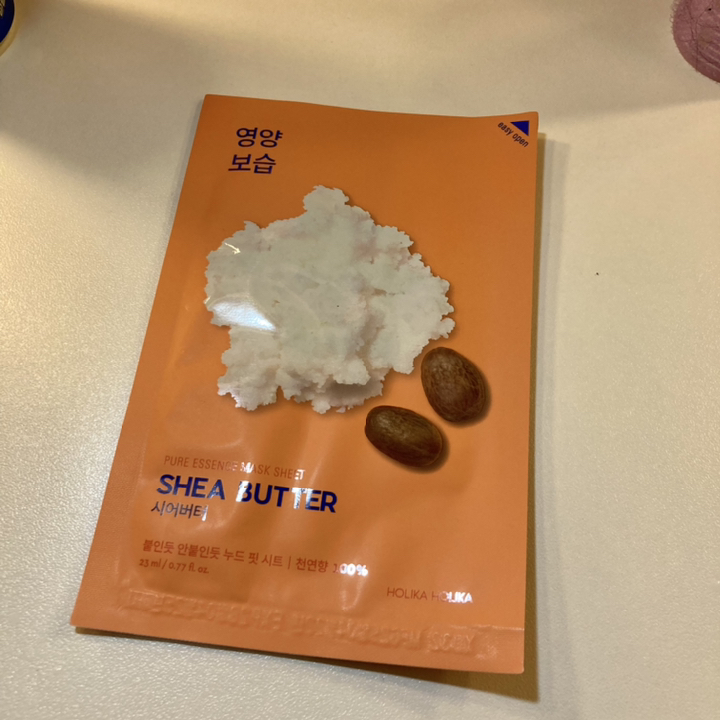 홀리카홀리카 퓨어 에센스 마스크 시트 쉐어버터