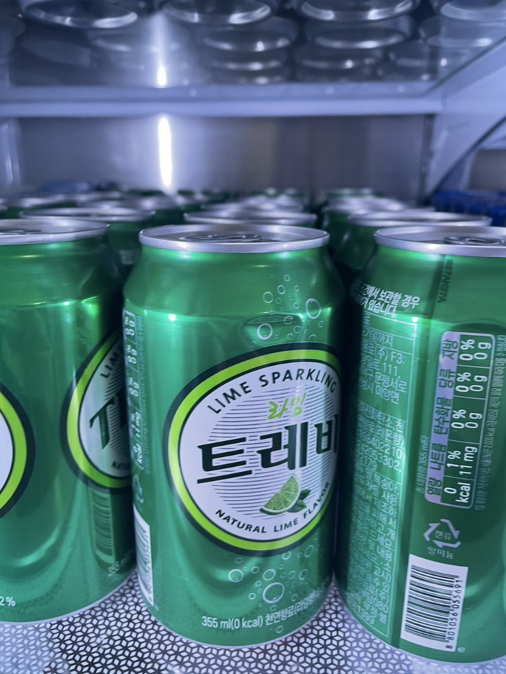 롯데 트레비 라임