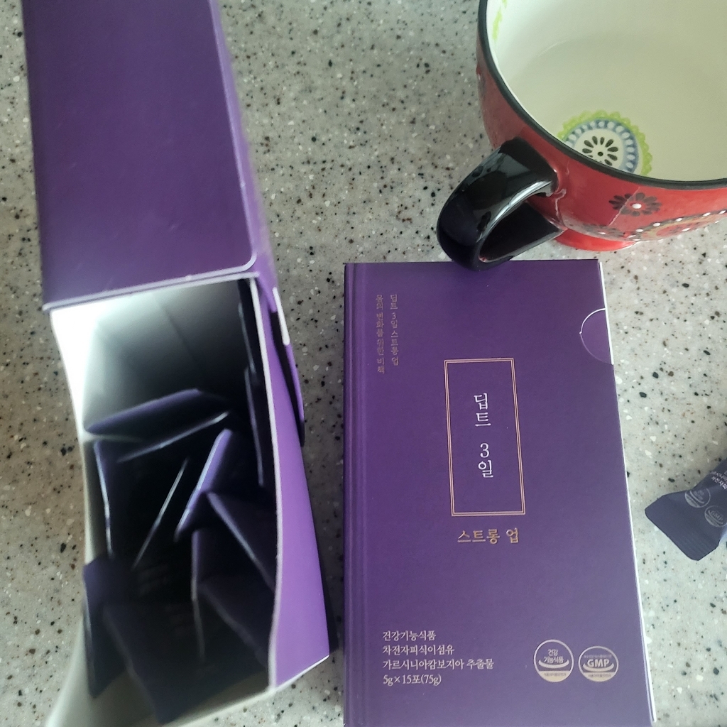 딥트 3일 다이어트 스트롱 업 가르시니아 캄보지아 차전자피 식이섬유 다이어트 보조제 탄수화물 컷팅제 체지방 감소 식품
