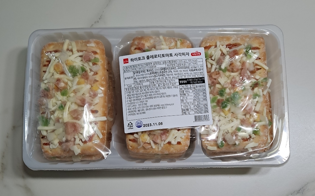 하이포크 플레로티 토마토 사각피자