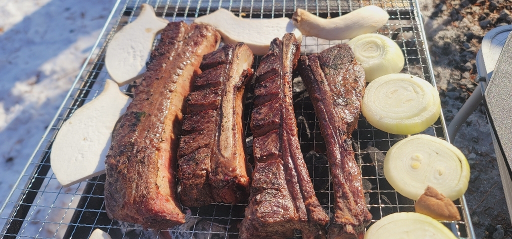 신나는 고기왕 우대갈비 소갈비 캐나다 AA 시즈닝 3종