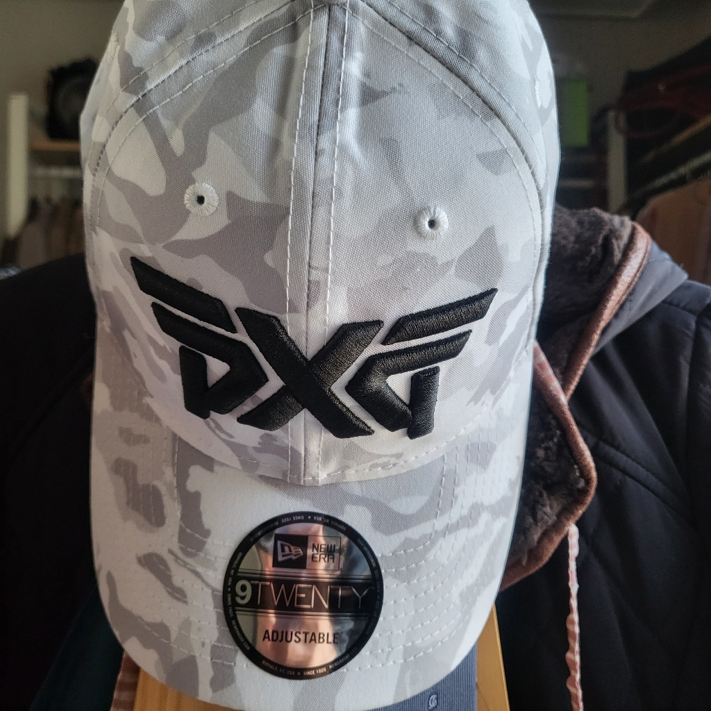 X 페어웨이 카모 920 클립 골프 캡모자 화이트 리뷰 후기