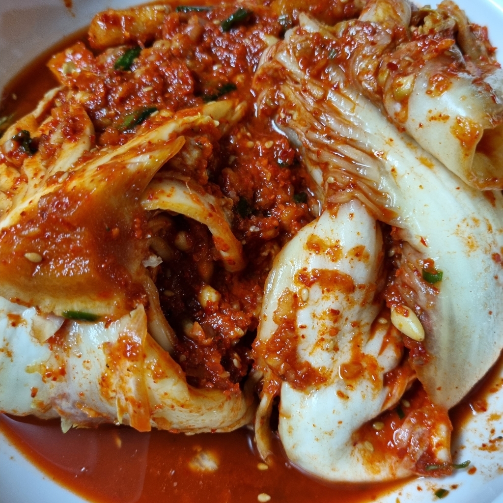 선농원 본 보쌈김치