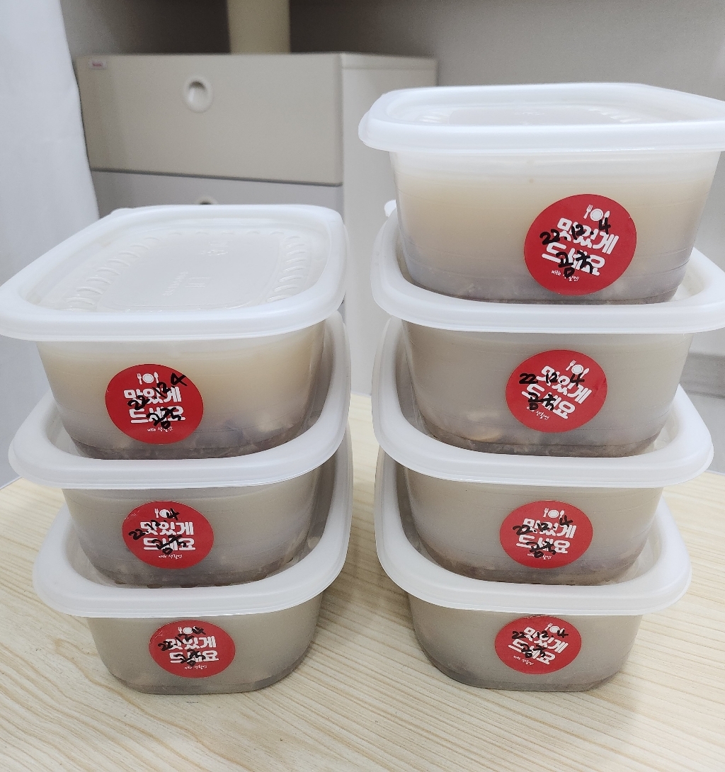 생활엔 다용도 밀폐죽용기 대 스티커 2매