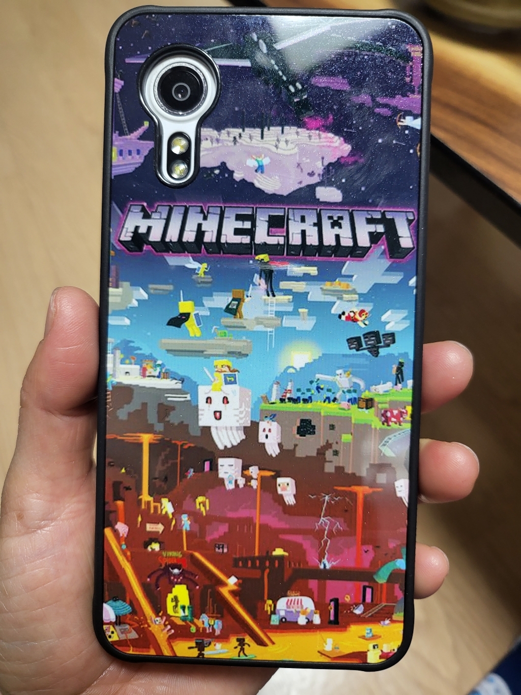 폰킹덤 마인크래프트 inecraft 휴대폰 범퍼 케이스