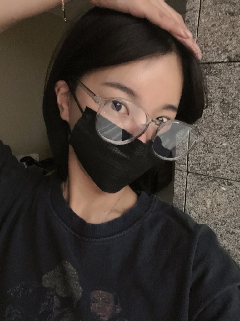 OU 블루라이트 차단 뿔테 투명 B007