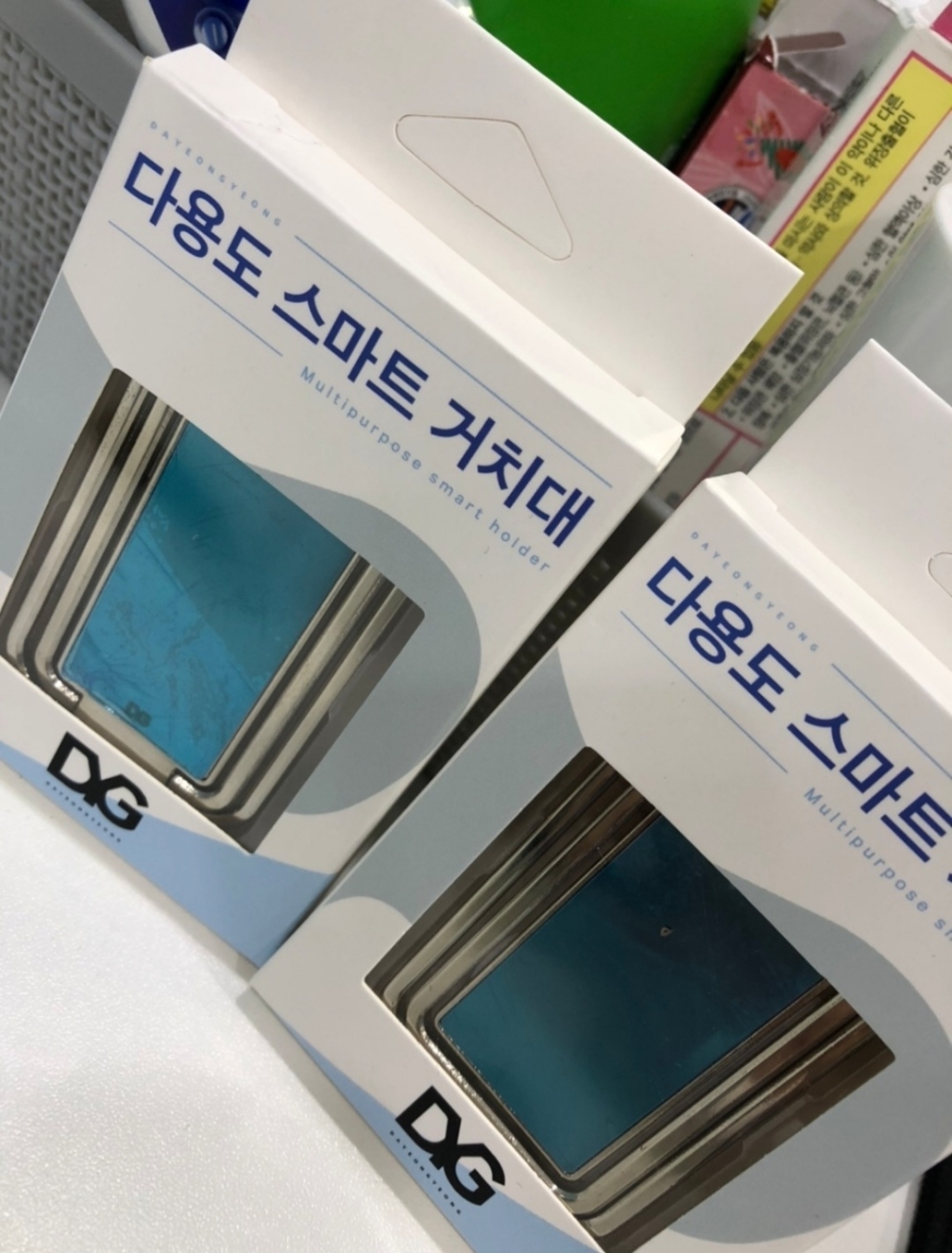 다연경 그립톡 스마트링 핸드폰 다용도 거치대 2개 톡 핑거 링