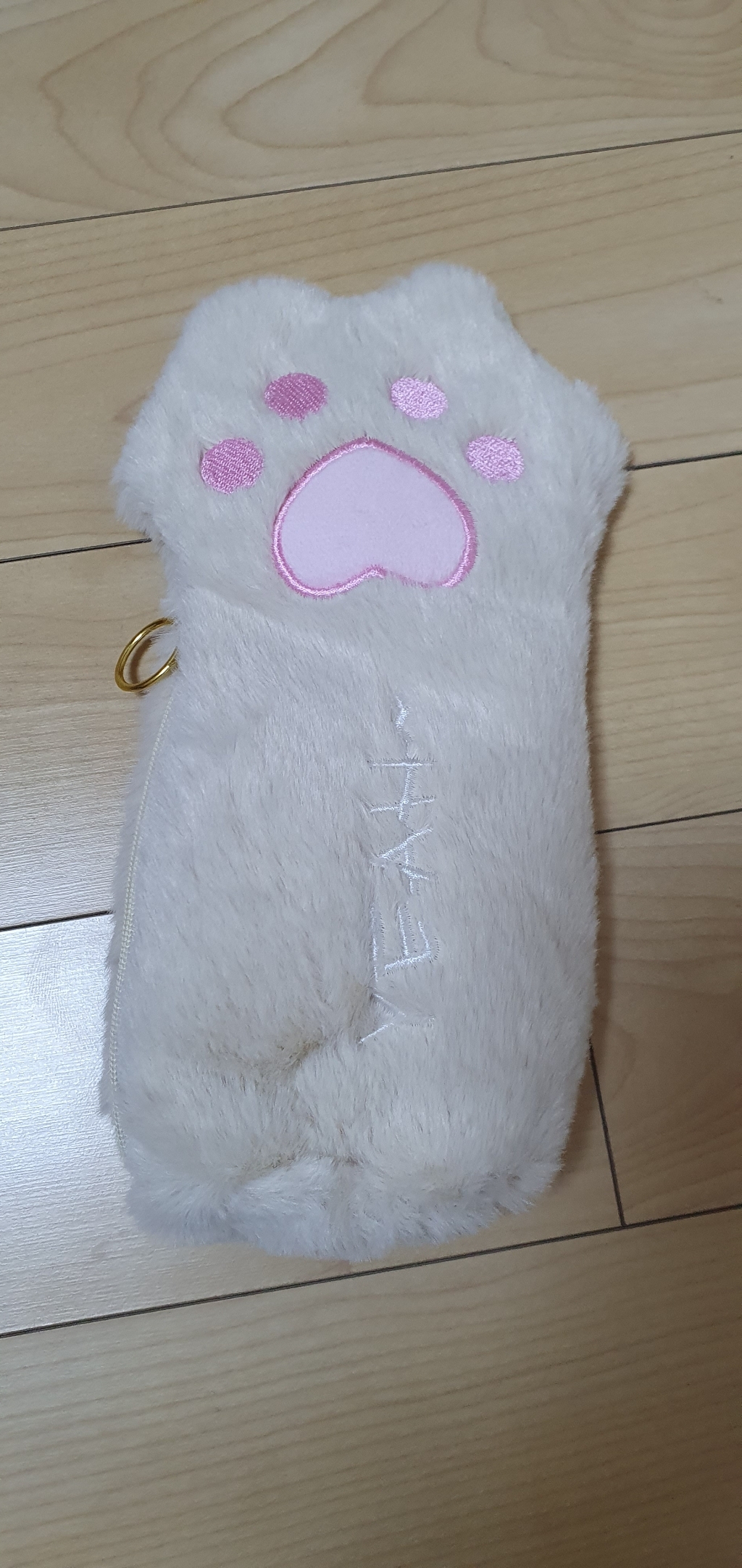 아뜰라임 귀여운 고양이발 동물 캐릭터 인형 필통