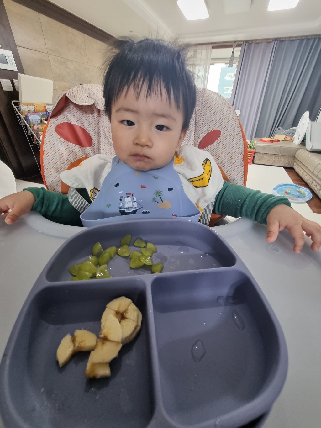 AABY 실리콘 흡착 식판