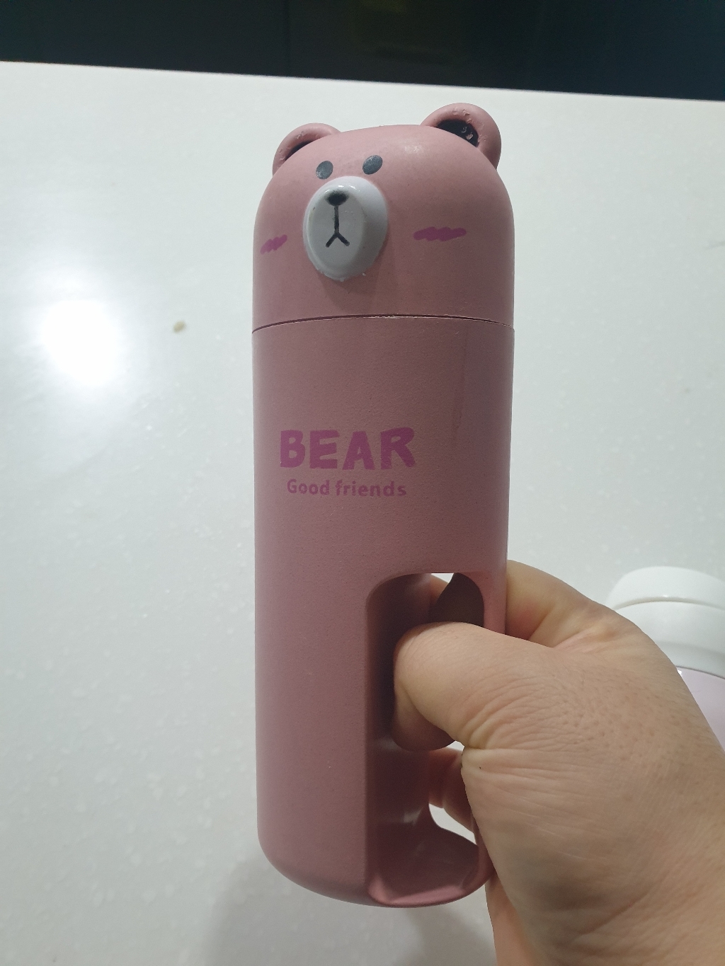 더자카 곰돌이 칫솔 케이스