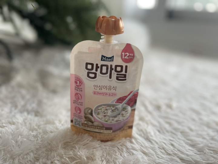 맘마밀 안심이유식 12개월