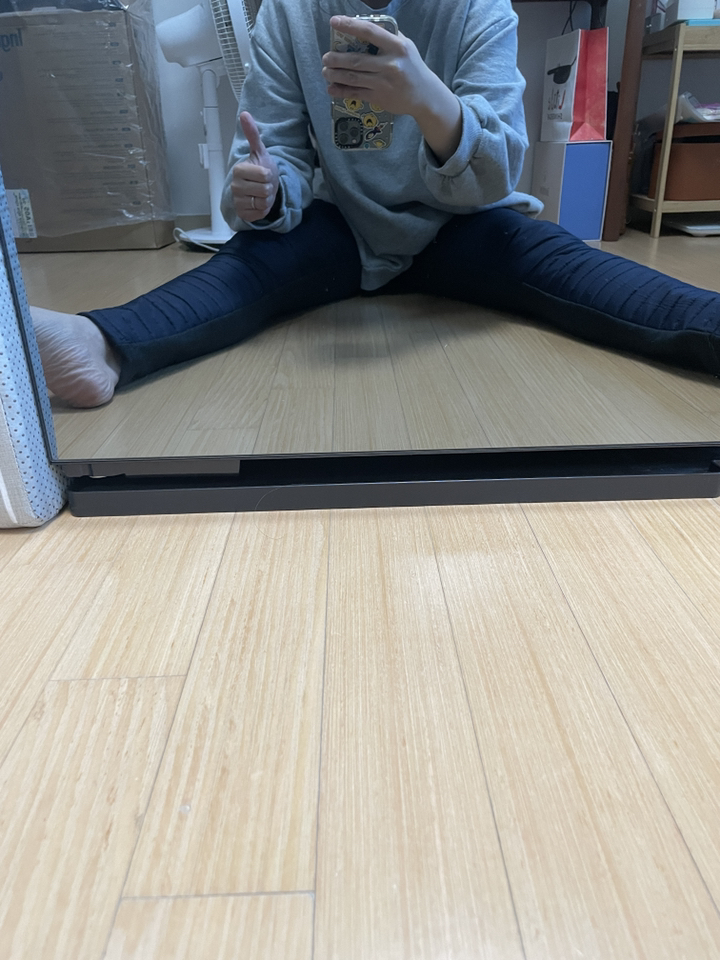 무릎이편한 패딩기모 등산바지 국산 고급형