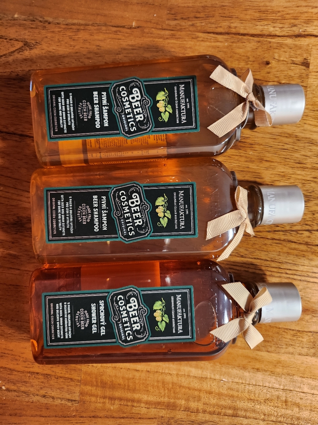 마뉴팍투라 맥주샴푸 2개 맥주샤워젤 300n 1개 ANUFAKTURA 향기좋은 체코 맥주 샴푸 리뷰 후기