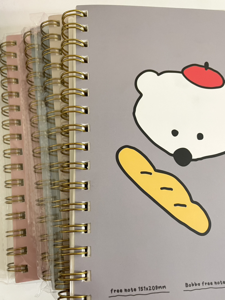 뭉구 3000 보바 미니 연습장 4종