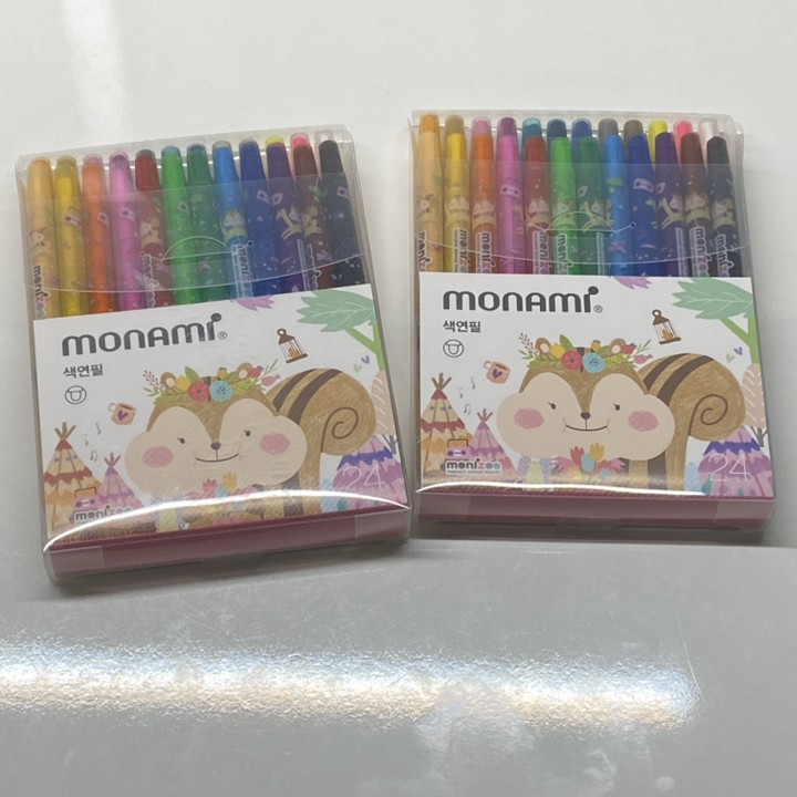 모나미 모니주 샤프식 색연필 여