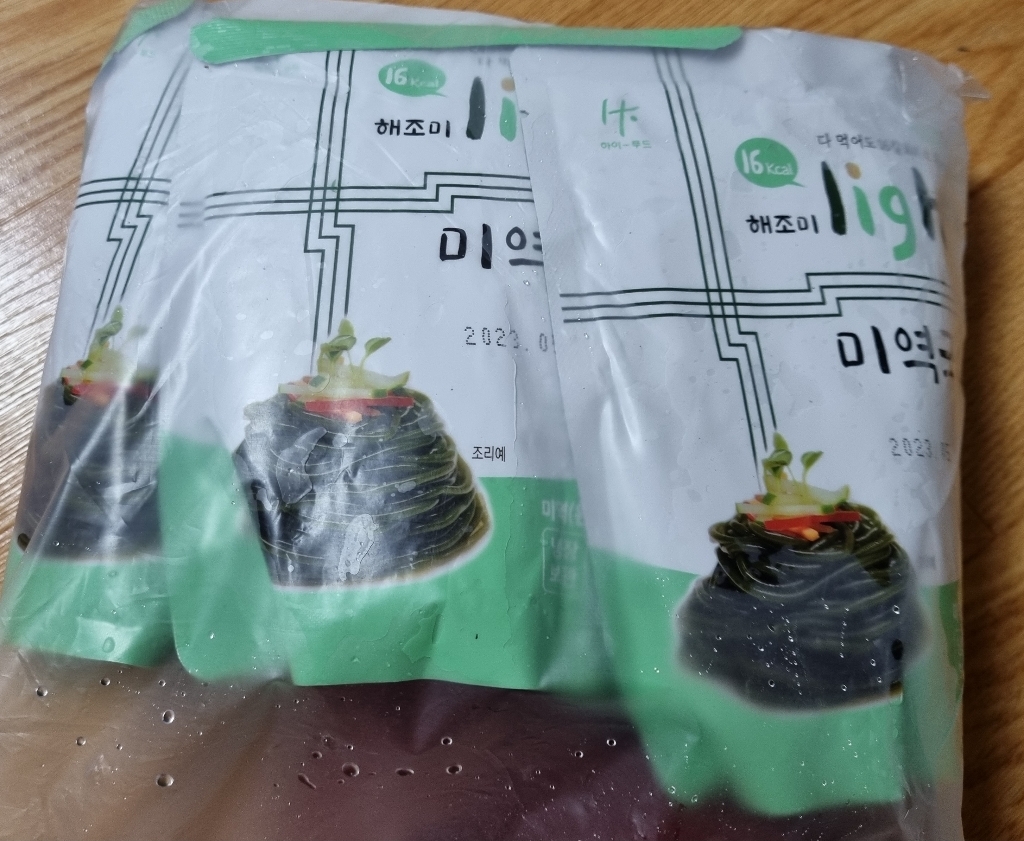 해조미 라이트16 미역국수 6ea 비빔소스 6ea