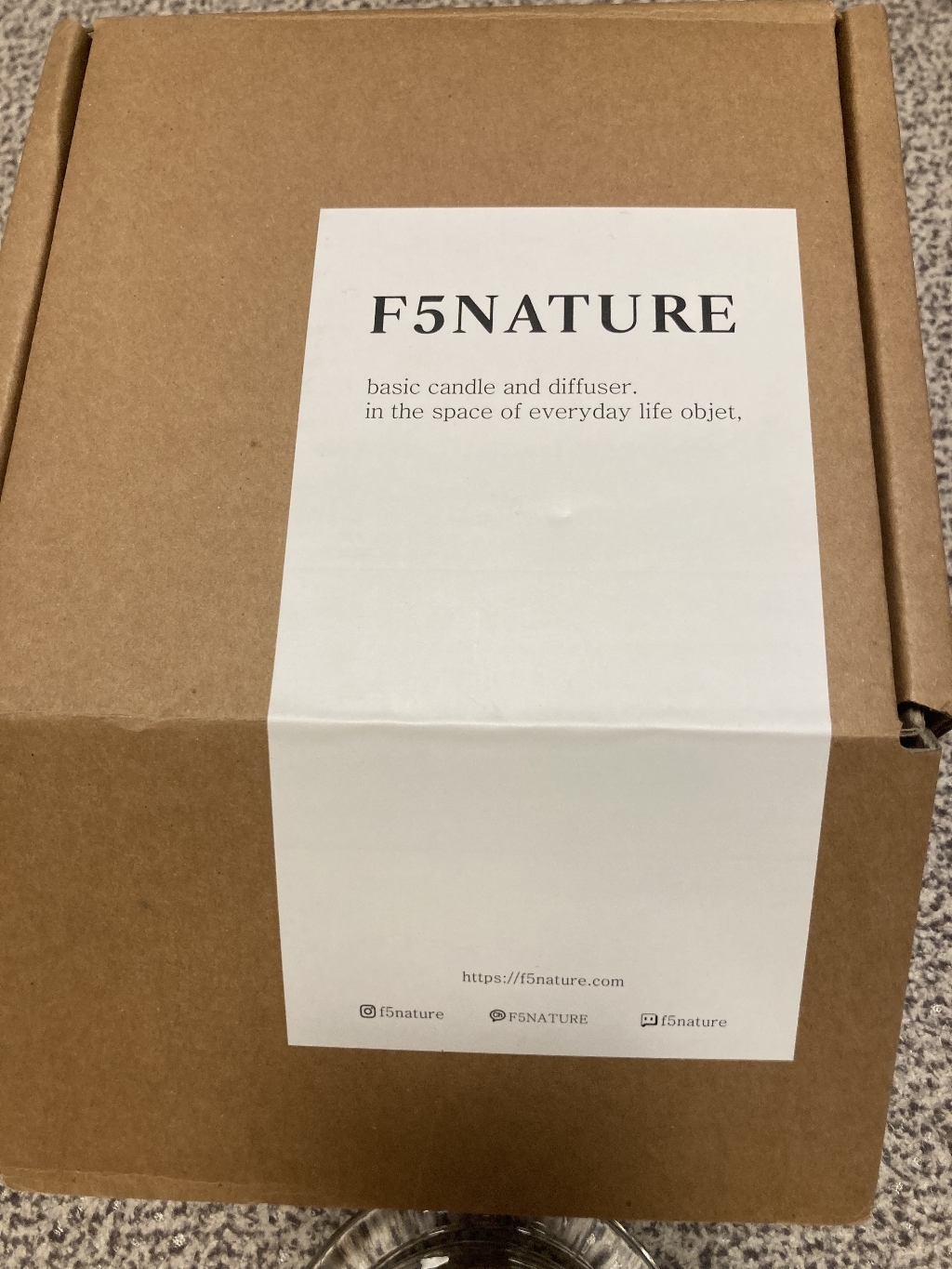 F5NATURE 튤립캔들  유리돔