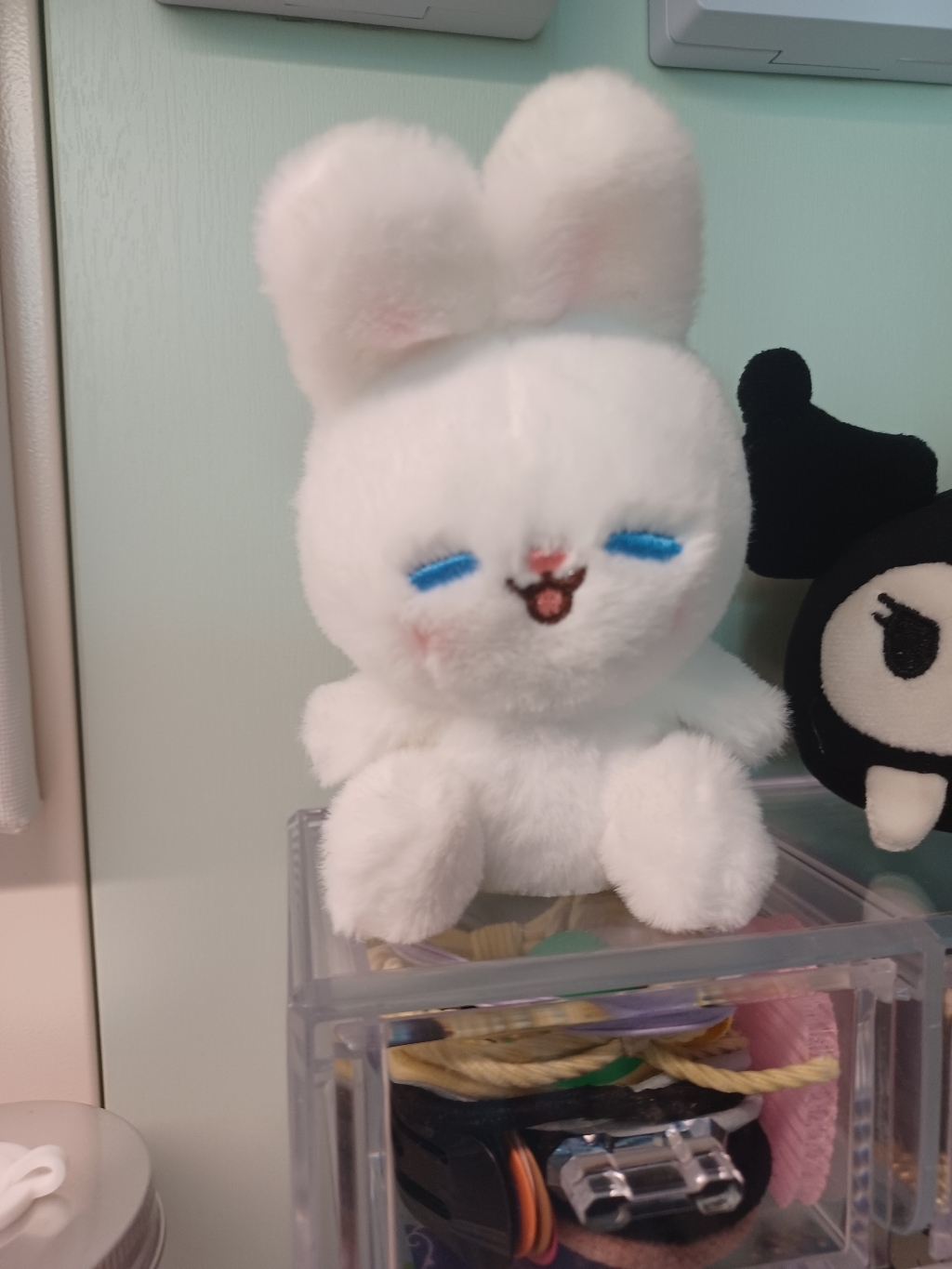 세아 볼터치 토끼 키링