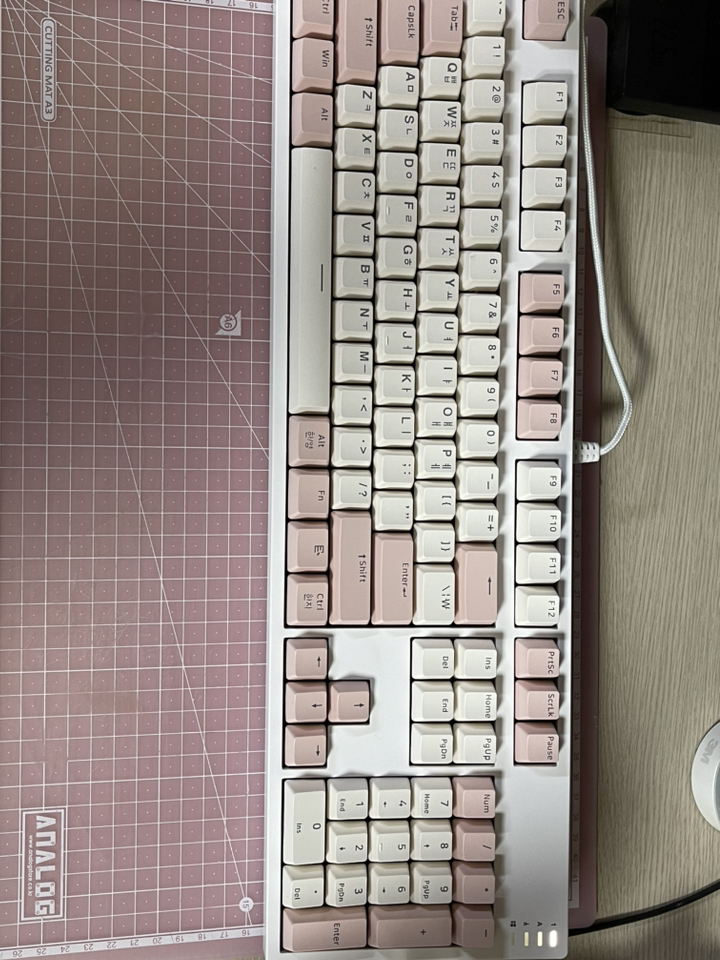 COX 게이트론 기계식 키보드 황축
