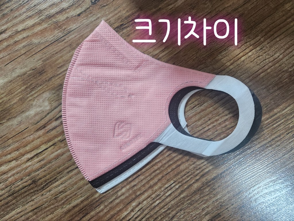 시노텍스 귀편하고 숨쉬기편한 새부리형 신소재 마스크 50매 개별포장