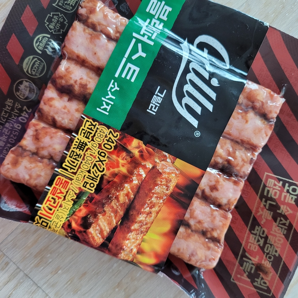 동원 그릴리 블랙퍼스트 소시지