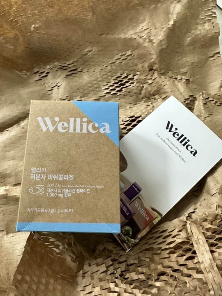 웰리카 저분자 피쉬 어린콜라겐 펩타이드 300달톤 이너뷰티