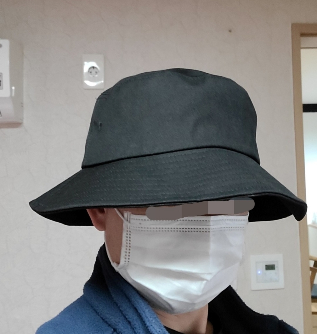 실버레인 남자 빅사이즈 버킷햇 벙거지모자