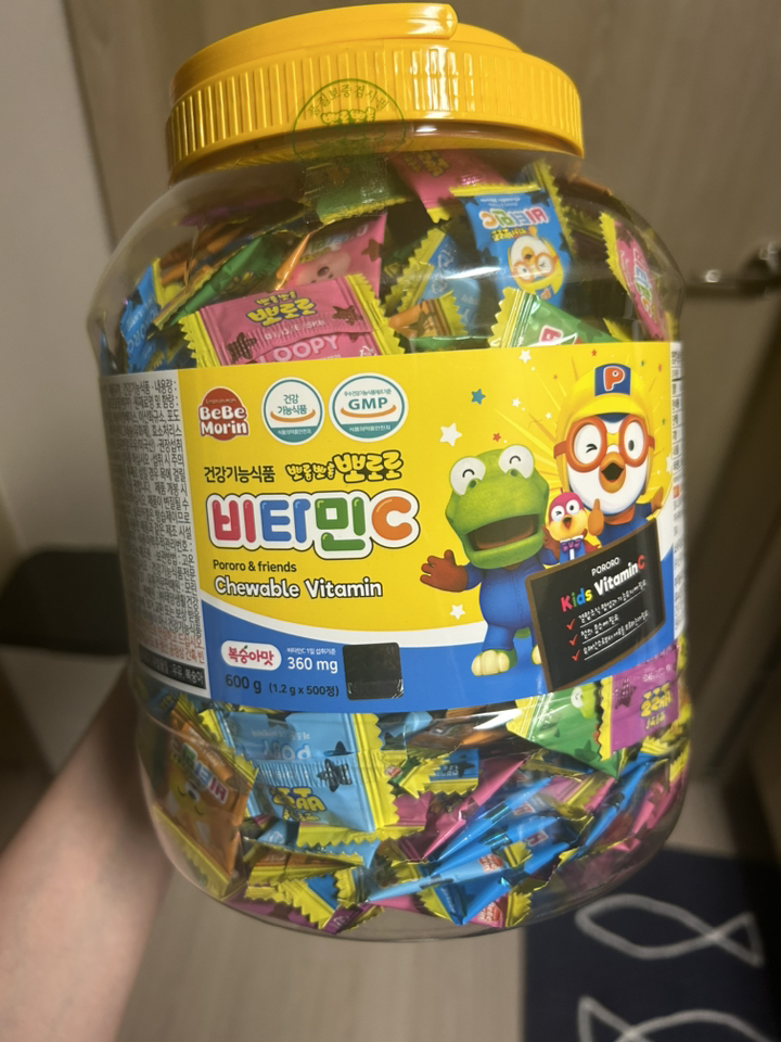 뽀로로 비타민 C 복숭아맛