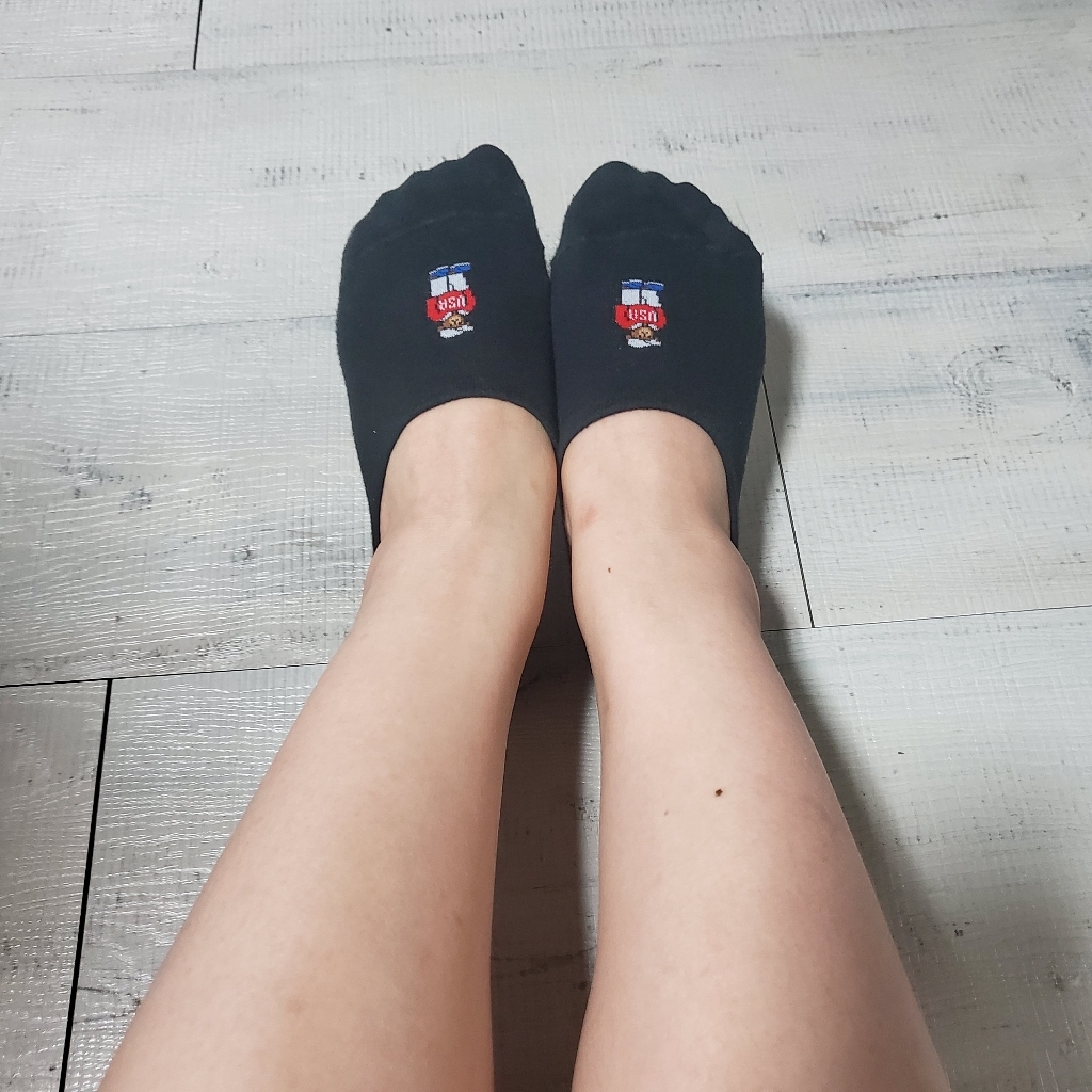 박군 여성용 베어 덧신 10족