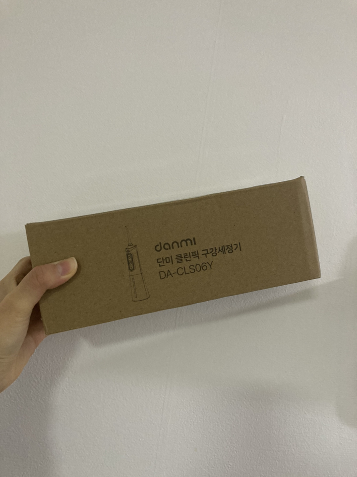 단미 클린픽 무선 충전식 휴대용 구강세정기