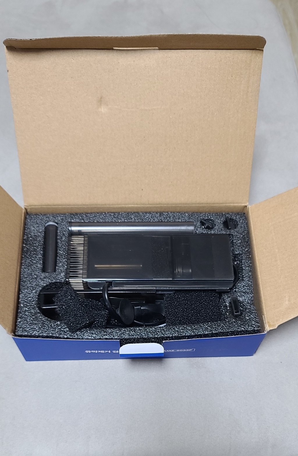 아마존 수족관용 유막제거 측면여과기 AMZ-8033F, 8W, 1개