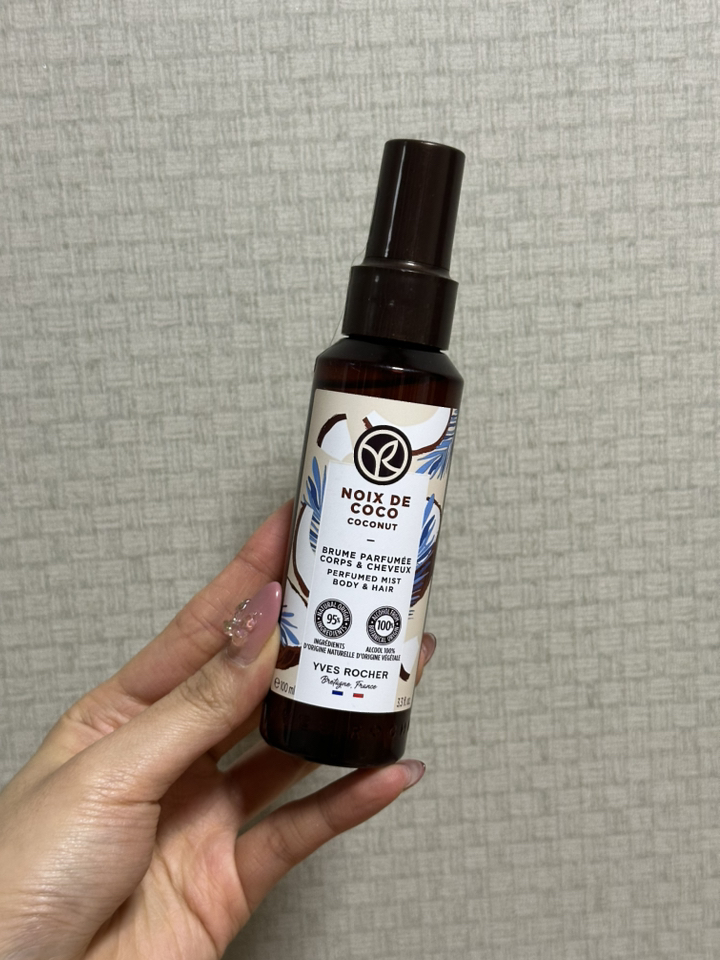 이브로쉐 퍼퓸드 바디 & 헤어 미스트 코코넛향, 100ml, 1개