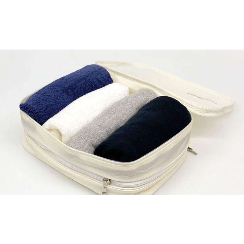 여행의 필수 아이템으로 최적화된 압축파우치