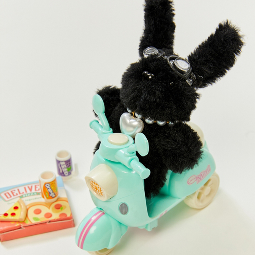 질스튜어트 토끼 인형 키링 겸 참장식: 사랑스러운 일상의 동반자 질스튜어트키링