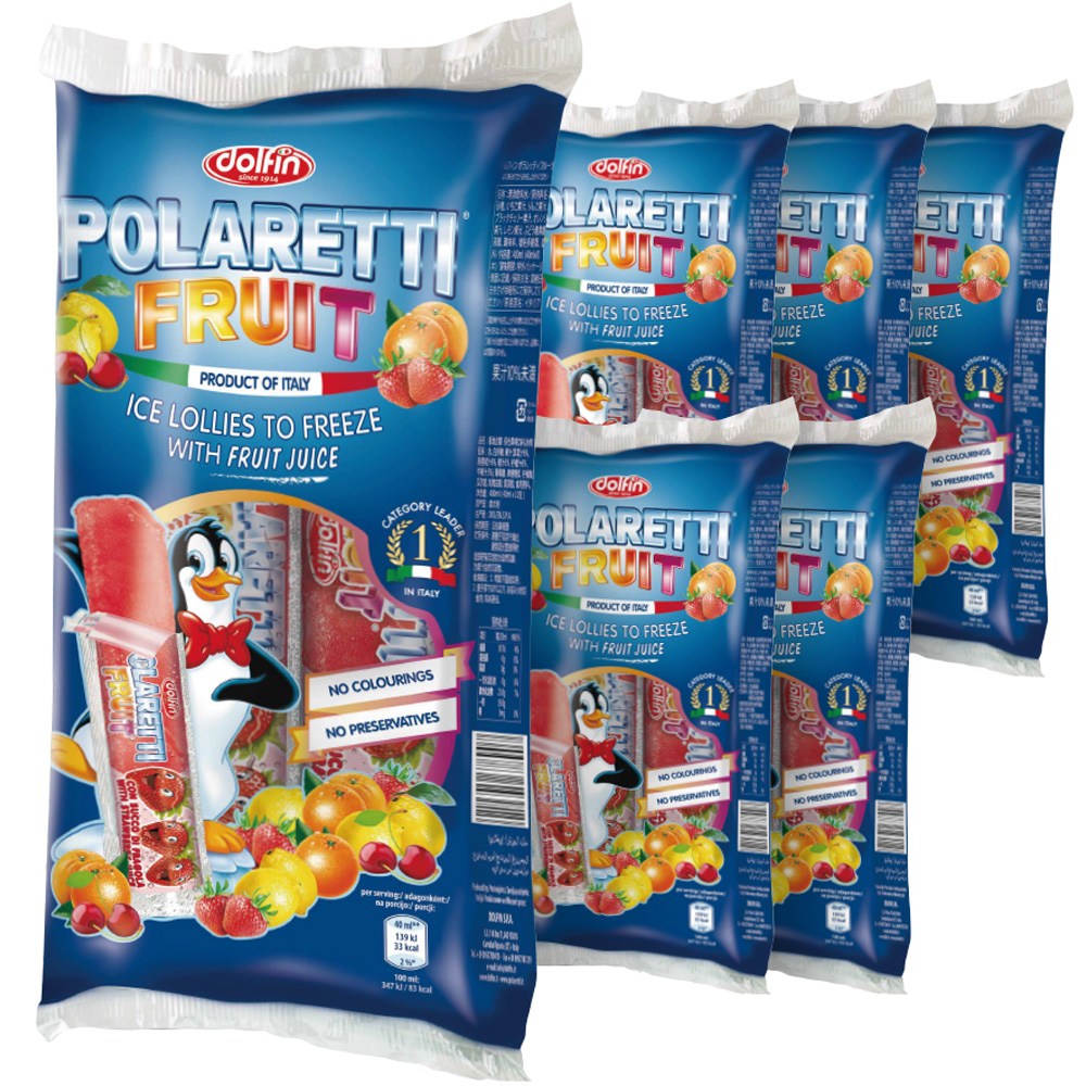 입안에서 녹아내리는 맛, 폴라레티 후르츠 아이스바를 만나보세요!