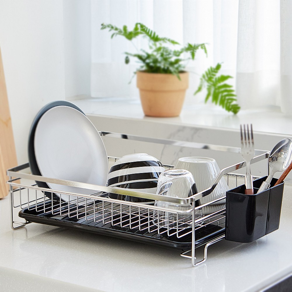 주방에 혁신을! 하이라인 스테디 식기건조대로 설거지 후 뽀송함을 만나보세요 ✨