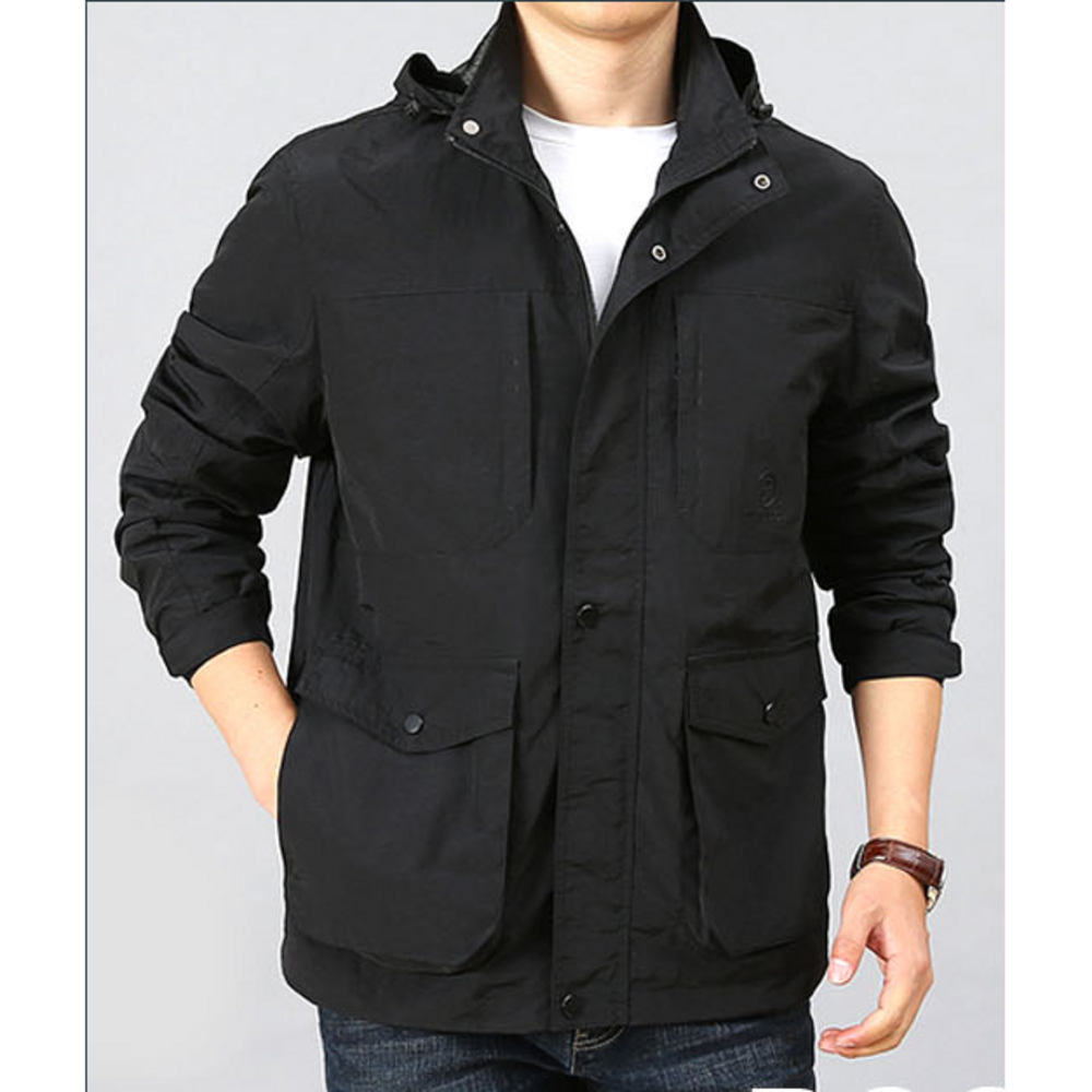 합리적인 가격과 뛰어난 기능성을 갖춘 남자 간절기 필수템: 탈부착 야상 점퍼