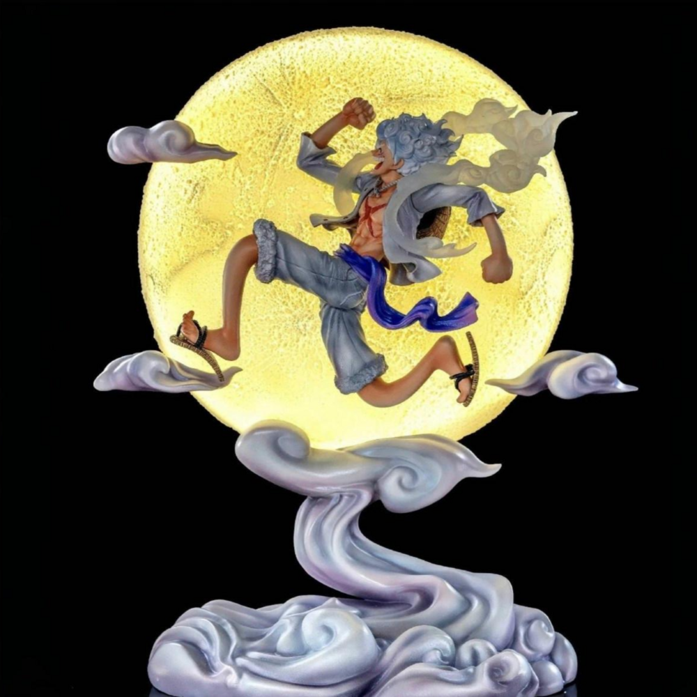 원피스 팬 필수 아이템! 루피 피규어 LED 스탠드가 등장하다